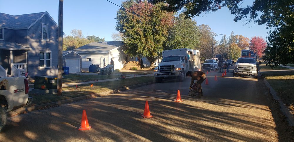 Slide of Trenchless Pipe Replacement