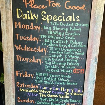 Willie's Restaurant and Bar - Specials as of 9/13/25 - New American Near Me - Baton Rouge, Louisiana