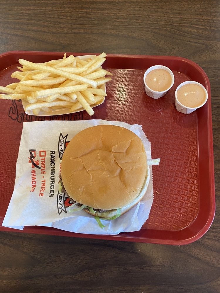 Food from Sharp's Burger Ranch