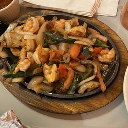 Shrimp Fajitas