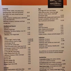 T Hoogstraatje - English menu