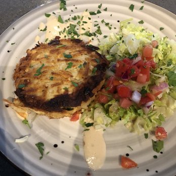 Bonfire Grille - The crab cake - New American Near Me - Milford, Connecticut