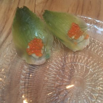 Rose's Luxury - Artichoke leaves with trout roe - New American Near Me - Washington, DC, District of Columbia