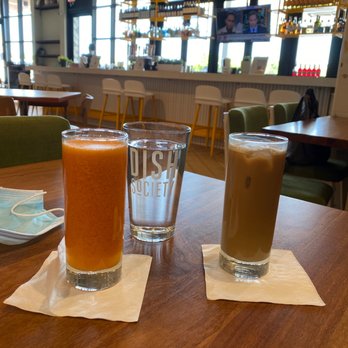 Dish Society - Juice, water, latte - Breakfast & Brunch Near Me - Houston, Texas Dish Society - Juice, water, latte - Breakfast & Brunch Near Me - Houston, Texas