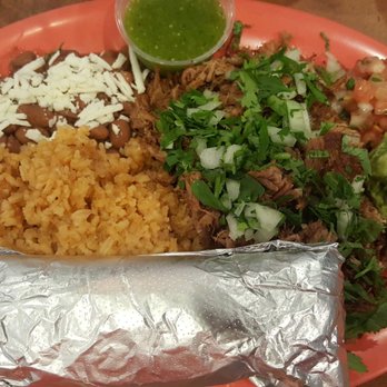 Los Chiludos - Carnitas platter.  Excellent.  Seriously. - Mexican Near Me - Holmes Beach, Florida