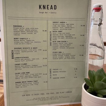 Knead - Menu - Donuts Near Me - Albuquerque, New Mexico