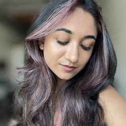 Sammi Situ - Peekaboo hair color pink after ~5 washes