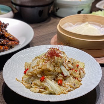 Uluh - Stir Fried Cabbage with Soy Sauce - Tea Rooms Near Me - New York, New York Uluh - Stir Fried Cabbage with Soy Sauce - Tea Rooms Near Me - New York, New York