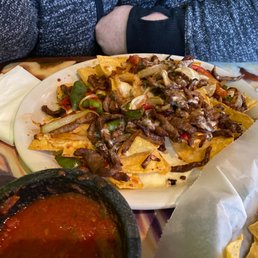 Fajitas nachos Fajitas nachos