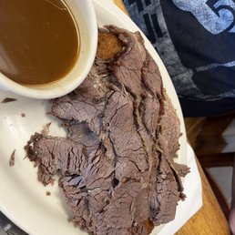 Brisket of Beef over Potato Pancake Brisket of Beef over Potato Pancake