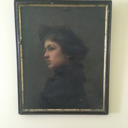 Antiques And Collectibles Mall of New England - Antique oil painting from ACMNE