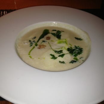 Vermilion - Artichoke and sausage soup - New American Near Me - Alexandria, Virginia Vermilion - Artichoke and sausage soup - New American Near Me - Alexandria, Virginia