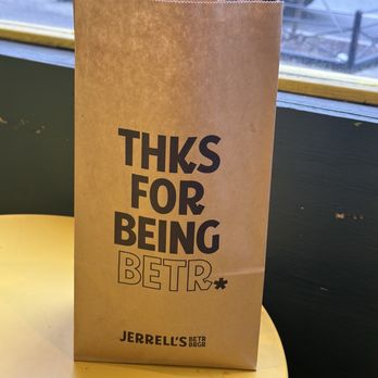 Jerrell’s BETR BRGR - Takeaway bag - Vegan Near Me - New York, New York