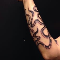 Exotic Eye Tattoo - It felt...beyond amazing. My favorite parts were the vibration in my bone and the wrist and inner elbow (last).