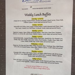 Lunch buffet