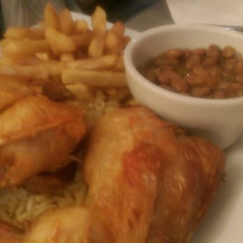 Casa Antigua Restaurant - FRIED Chicken and pinto beans - Latin American Near Me - Lynn, Massachusetts