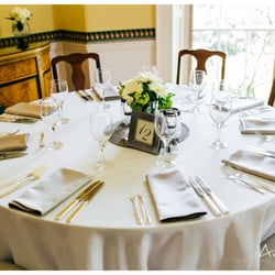 Lyman Estate - Wedding Reception - Table Setting