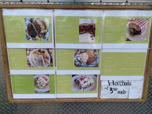 Menu photo 7 Yabes Taco Truck Forks, WA