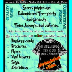 Golden Grotto Silk Screening