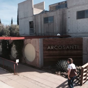 Arcosanti - The entry. - Tours Near Me - Mayer, Arizona Arcosanti - The entry. - Tours Near Me - Mayer, Arizona