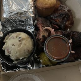 Chicken and ribs