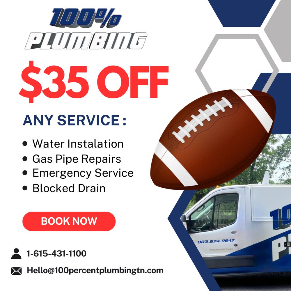 Slide of 100 Percent Plumbing