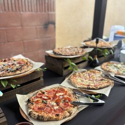 James the Pizza Guy - Pizza buffet for 80 guest (police academy graduation)