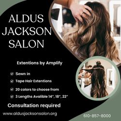 Aldus Jackson Salon & Spa - Aldus Jackson Salon now is offering Hair Extensions by Amplify.