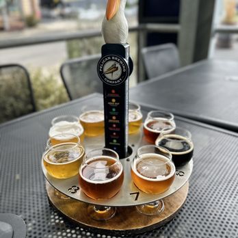 Pelican Brewing - Tillamook - Flight - Burgers Near Me - Tillamook, Oregon Pelican Brewing - Tillamook - Flight - Burgers Near Me - Tillamook, Oregon
