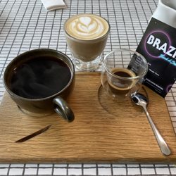 Elevation Coffee Roasters - Coffee flight (espresso, cortado, batch brew)
