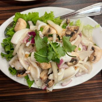 Vim Thai Restaurant - Squid Salad - Thai Near Me - Pico Rivera, California Vim Thai Restaurant - Squid Salad - Thai Near Me - Pico Rivera, California
