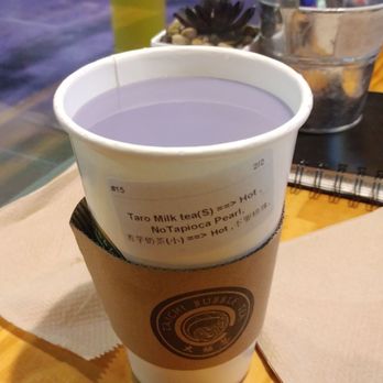 Taichi Bubble Tea - Taro tea. Looks weird, is delicious. - Bubble Tea Near Me - Irondequoit, New York