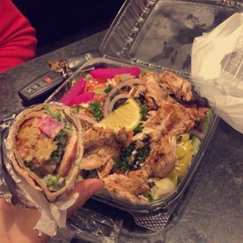 East Side Pockets - Chicken shawarma plate and falafel wrap - Middle Eastern Near Me - Providence, Rhode Island East Side Pockets - Chicken shawarma plate and falafel wrap - Middle Eastern Near Me - Providence, Rhode Island