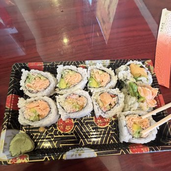 Wasabi N Roll - Salmon Tempura Roll - Japanese Near Me - Irwindale, California Wasabi N Roll - Salmon Tempura Roll - Japanese Near Me - Irwindale, California