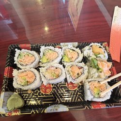 Wasabi N Roll - Salmon Tempura Roll