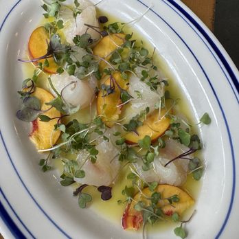 Popi's Oysterette - Halibut Crudo - Seafood Near Me - San Francisco, California