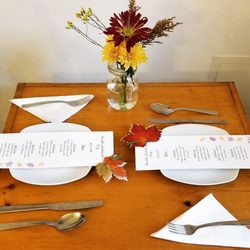 Jessica's GF Cuisine - Personal Chef Service - Hire Jessica's GF Cuisine for your bachelorette party. Price includes decorative menus and floral bouquets.