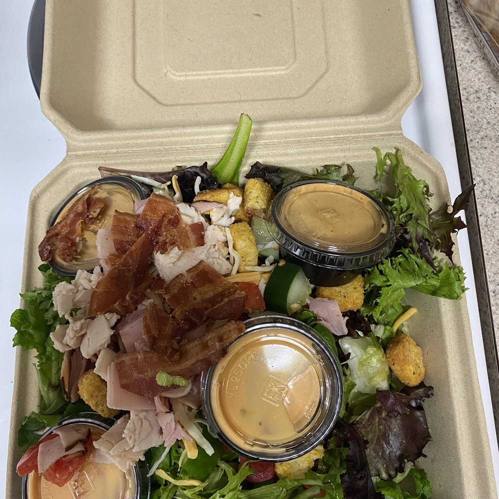 McAlister's Deli - Chef Salad with thousand island and chipotle ranch - Salad Near Me - Pooler, Georgia McAlister's Deli - Chef Salad with thousand island and chipotle ranch - Salad Near Me - Pooler, Georgia