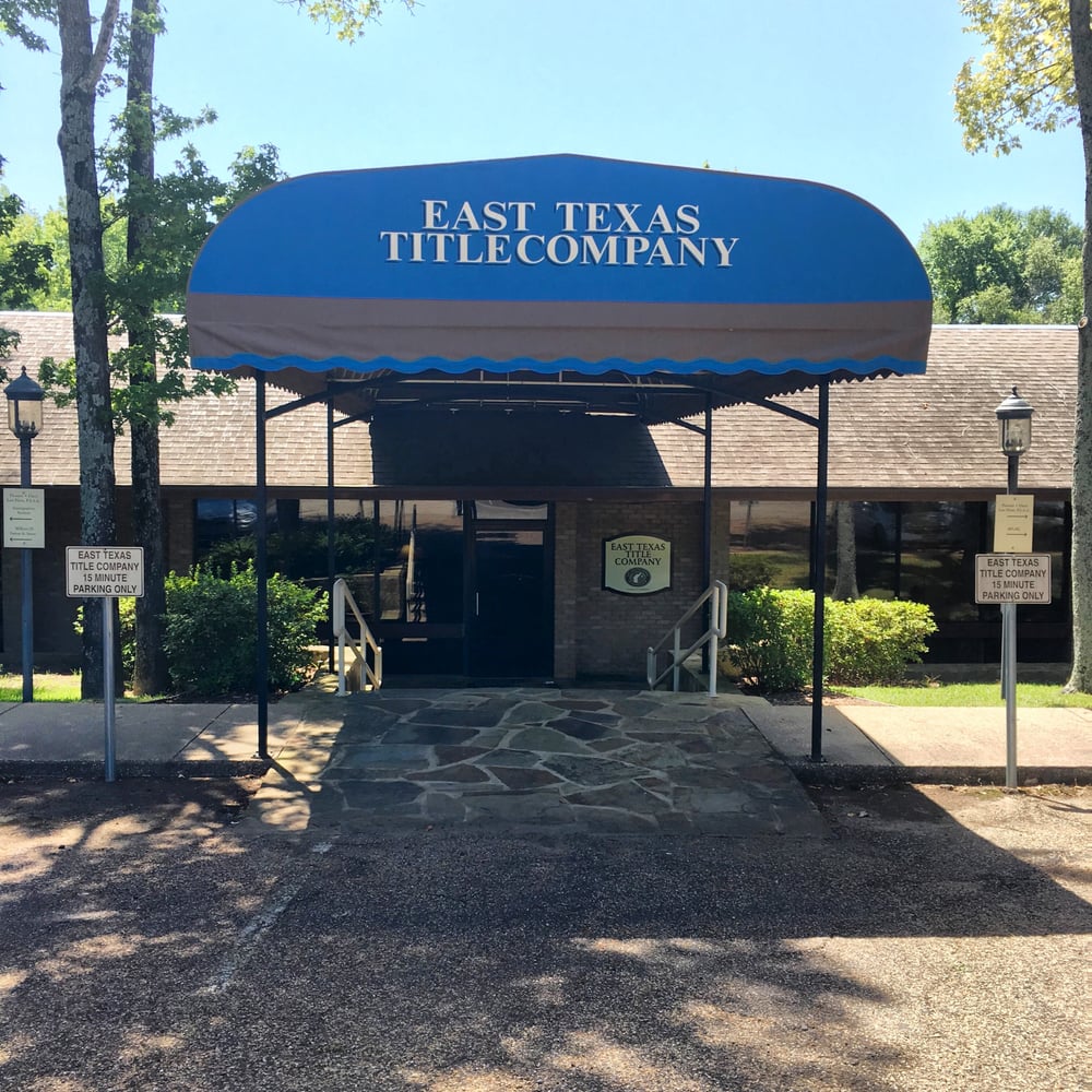 EAST TEXAS TITLE COMPANIES Updated September 2024 1021 ESE Loop 323, Tyler, Texas Real