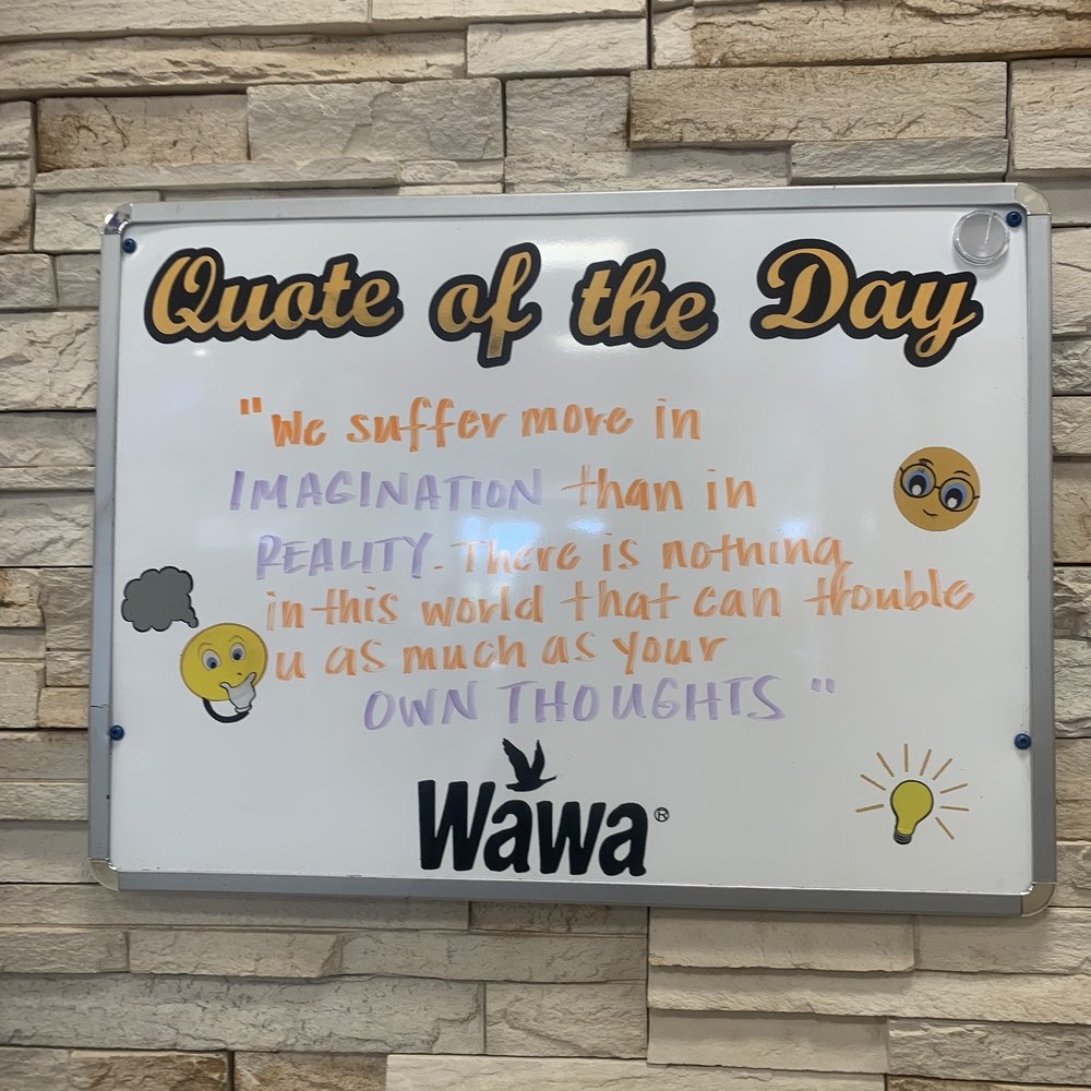 Wawa - a sign on a brick wall that says out of the day - Gas Stations Near Me - Suffolk, Virginia Wawa - a sign on a brick wall that says out of the day - Gas Stations Near Me - Suffolk, Virginia
