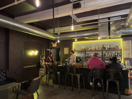 Riffraff bookstore and bar by null