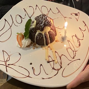 The Raintree Restaurant - Birthday dessert - American Near Me - Saint Augustine, Florida