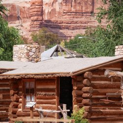 Bluff Fort Historic Site - Recreated cabins have audio tours