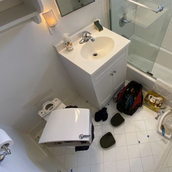 Patterson Plumbing and Drain - Toilet apart to replace leaking seals - Plumbing Near Me