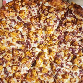 Pizza Twist - Halal chicken and halal beef bits. - Pizza Near Me - Sanford, Florida Pizza Twist - Halal chicken and halal beef bits. - Pizza Near Me - Sanford, Florida