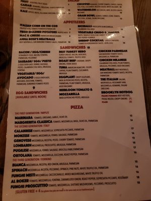 Menu photo 4 Fornino Brooklyn, NY