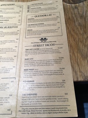 Menu photo 1 Two Amigos Lyon, 69