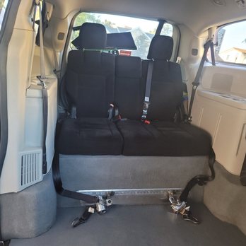 Mobility For Medics - Inside of wheelchair van - Medical Transportation Near Me - Los Angeles, California Mobility For Medics - Inside of wheelchair van - Medical Transportation Near Me - Los Angeles, California