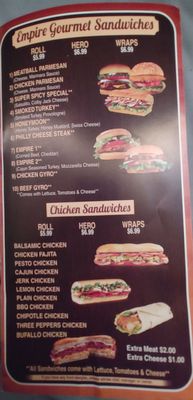 Menu photo 1 Empire Gourmet Deli New York, NY