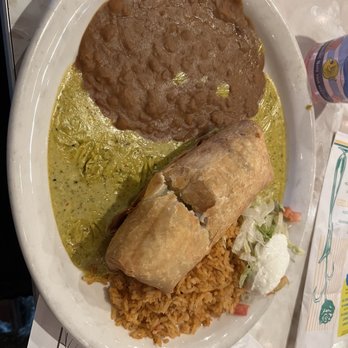 Chuy's - Chuychanga with Boom-Boom sauce - Tex-Mex Near Me - Cary, North Carolina